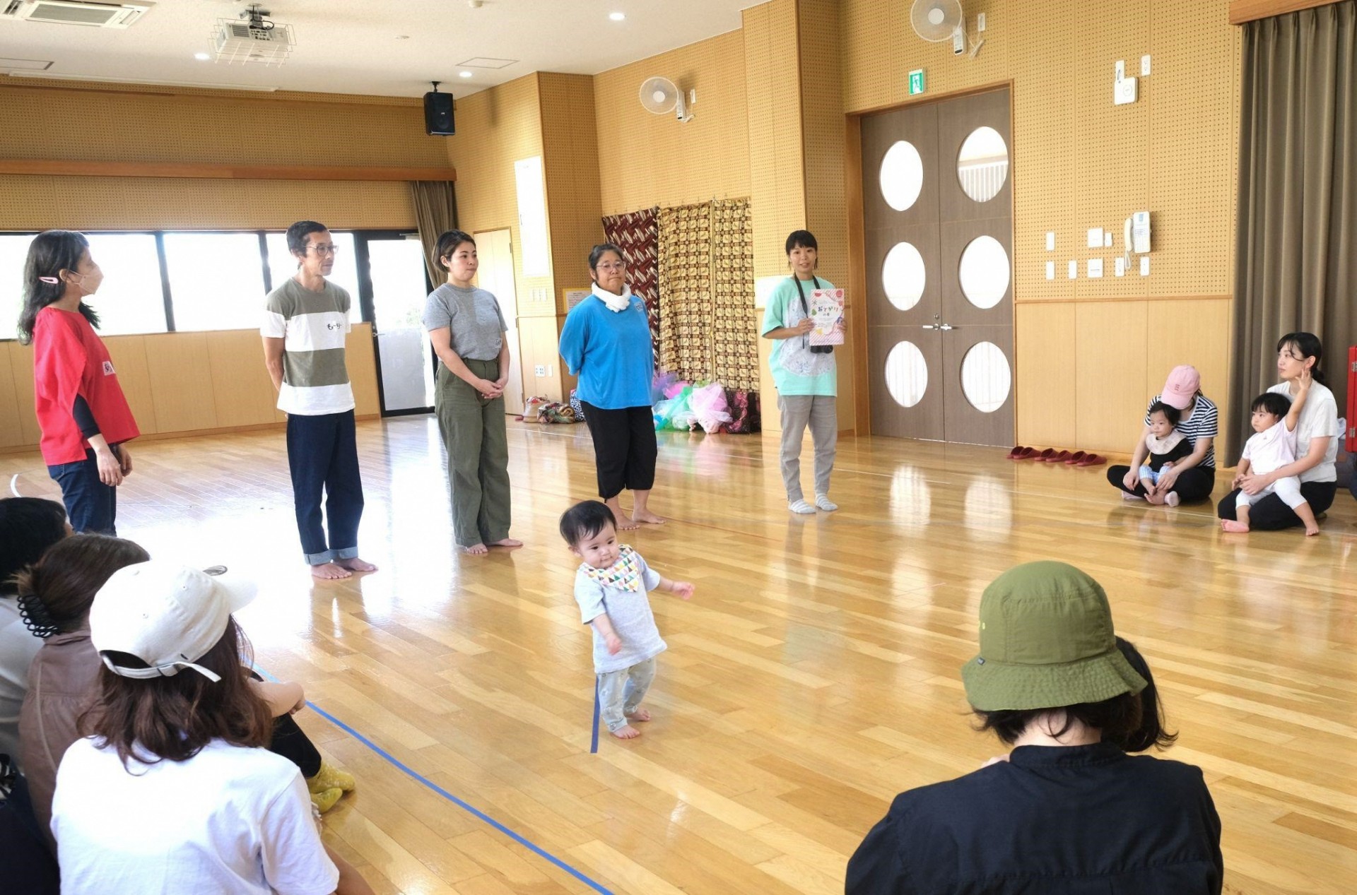 なはーとベイビーシアタープロジェクトレポート　おでかけの巻「みんなのかたち」