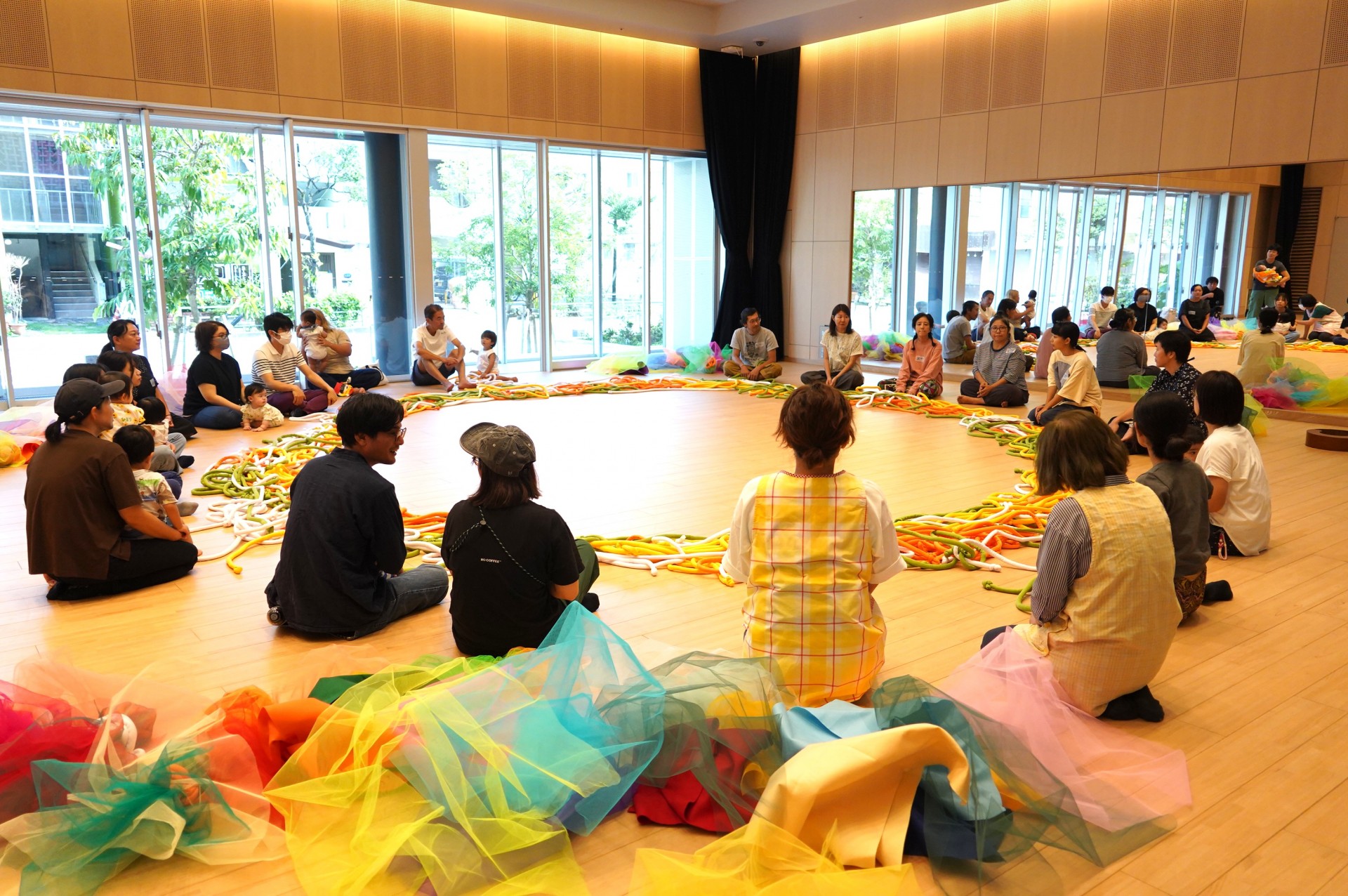 なはーとベイビーシアタープロジェクトレポート 「みんなのかたち　モーイモーイあしびー」  ①