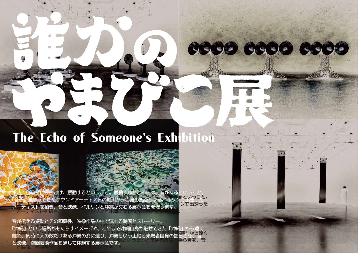堀川恭鉄「誰かのやまびこ展  -video/sound installation-」